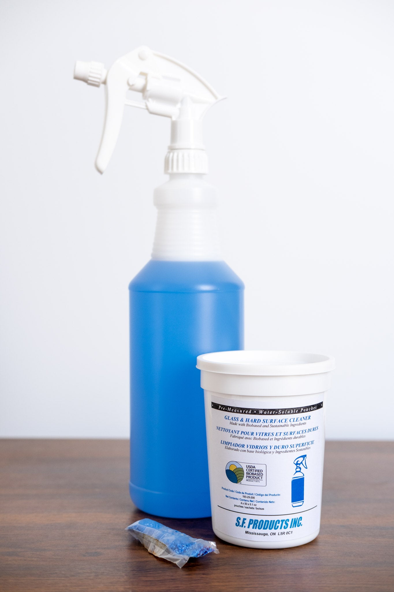 Glass Cleaner Spray Bottle -S.F. Products